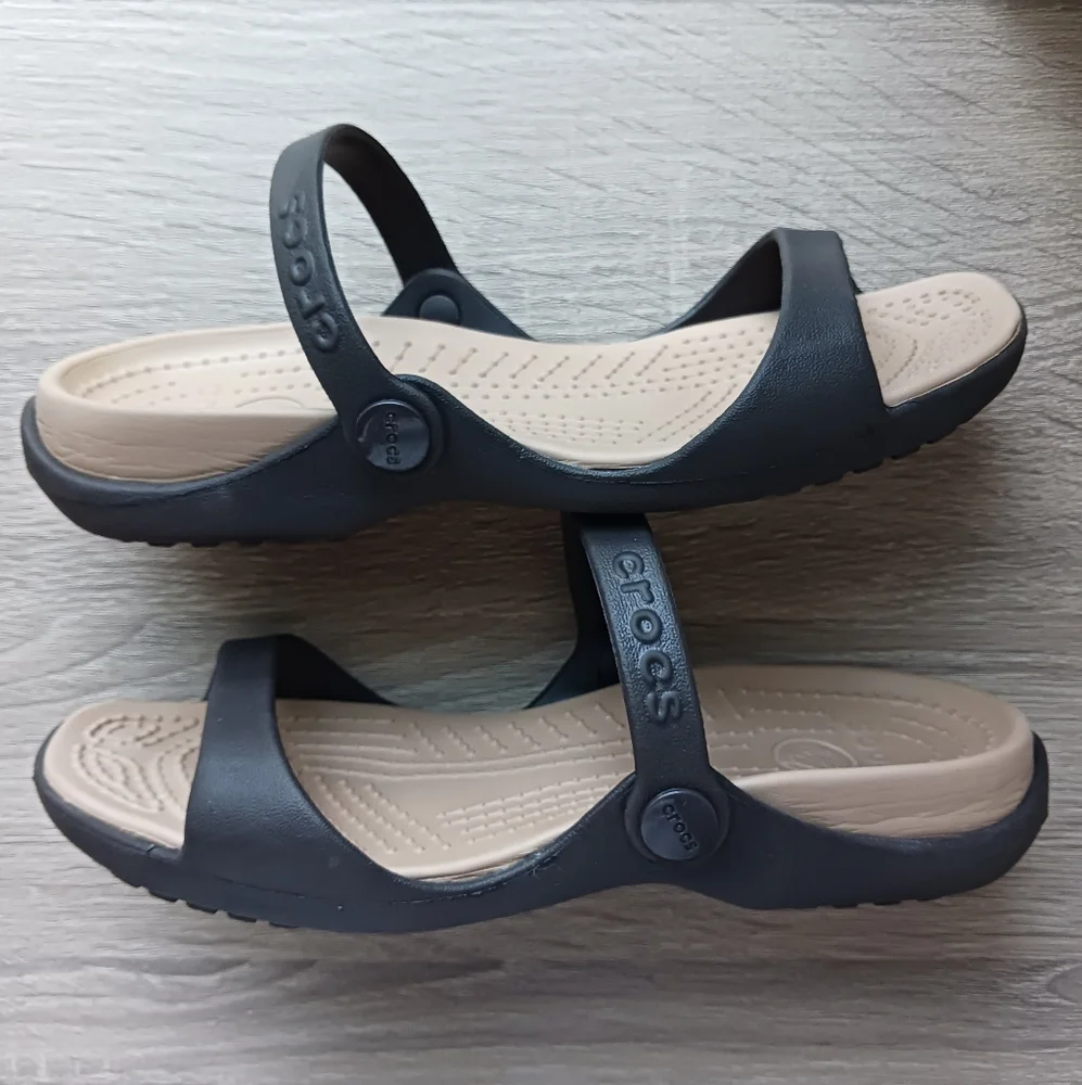 🌷 Crocs Cleo Open Toe Slide Sandal - Picture 9 of 13